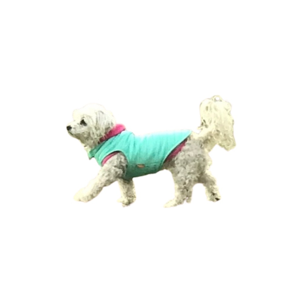 Gooby Puffer Vest Dog Jacket in Mint S